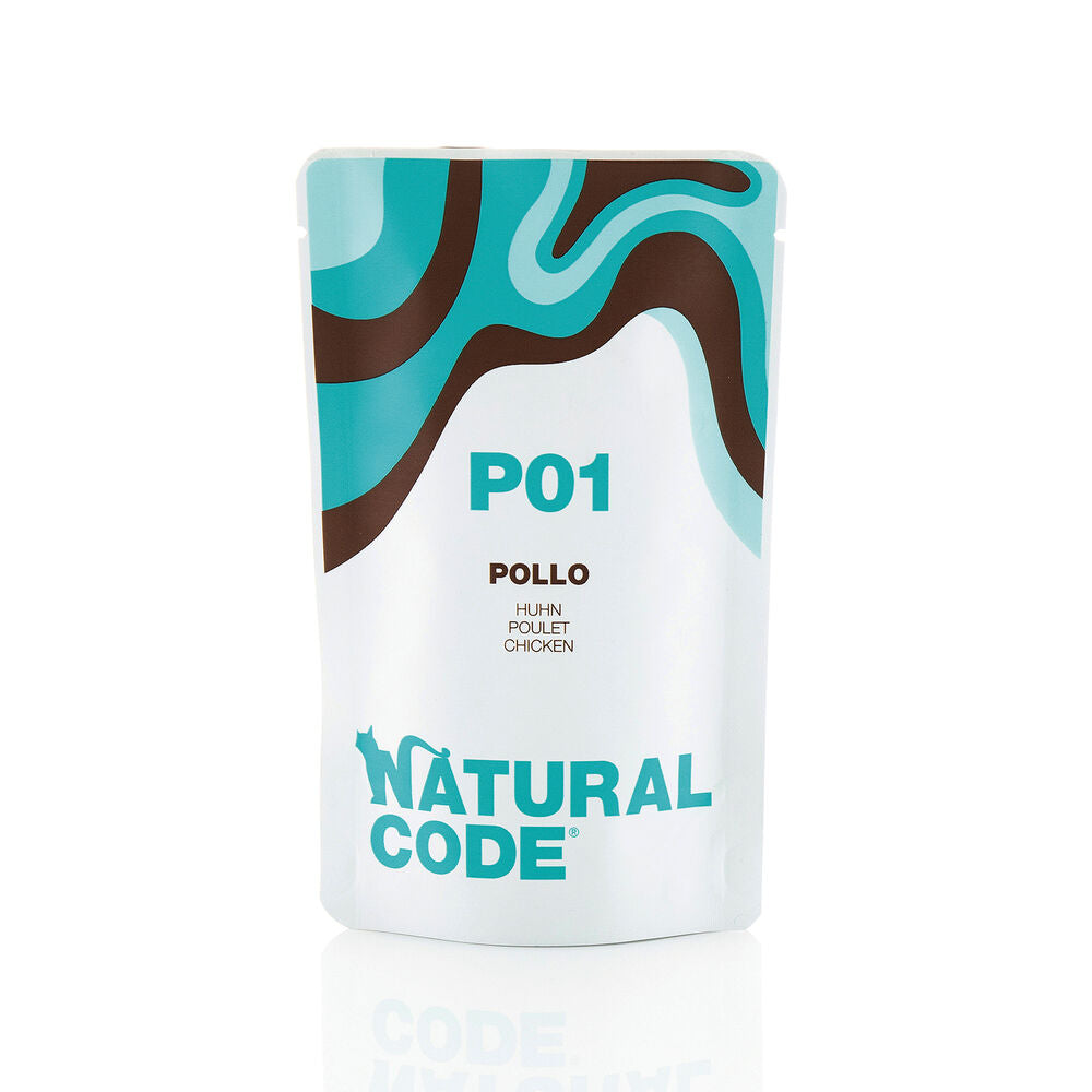 Natural Code P01 Pollo Umido Gatto 70 Gr Natural Code P01 Pollo Umido Gatto 70 Gr